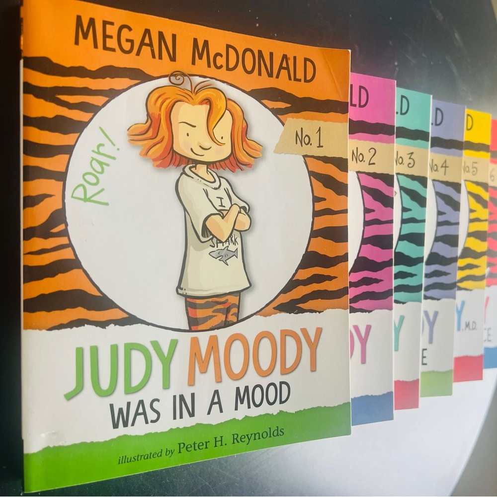 Judy Moody Book Series by - Colorful Set
